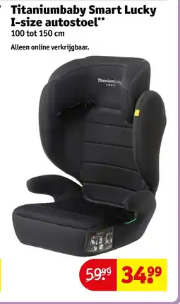 Kruidvat Titaniumbaby Smart Lucky I-size autostoel aanbieding