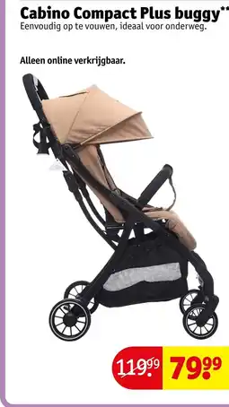 Kruidvat Cabino Compact Plus buggy aanbieding