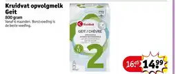 Kruidvat Kruidvat opvolgmelk Geit aanbieding