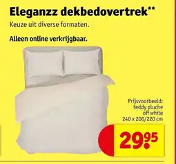 Kruidvat Eleganzz dekbedover trek aanbieding