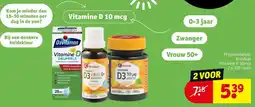 Kruidvat Vitamine D 10 mcg aanbieding