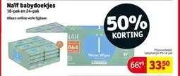 Kruidvat Naïf babydoekjes aanbieding