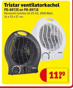 Kruidvat Tristar ventilatorkachel aanbieding