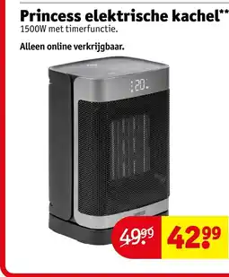 Kruidvat Princess elektrische kachel aanbieding
