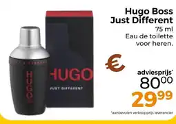Trekpleister Hugo Boss Just Different aanbieding