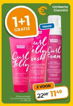 Trekpleister Umberto Giannini Curl Jelly aanbieding