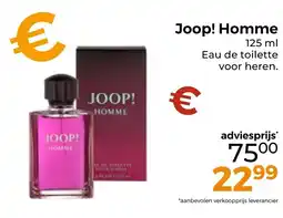Trekpleister Joop! Homme aanbieding