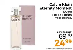 Trekpleister Calvin Klein Eternity Moment aanbieding