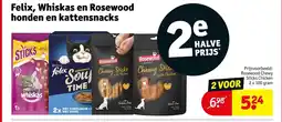 Kruidvat Rosewood Chewy Sticks with Chicken aanbieding