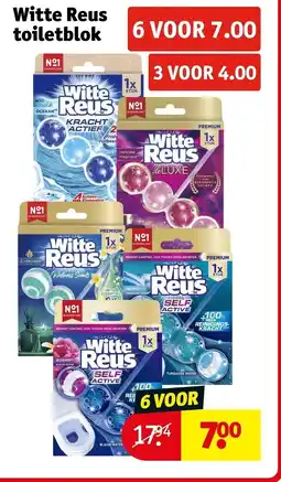 Kruidvat Witte Reus toiletblok aanbieding
