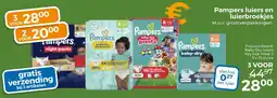 Trekpleister Pampers baby-dry aanbieding