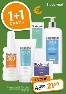 Trekpleister Biodermal After Sun aanbieding