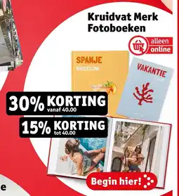 Kruidvat Fotoboeken aanbieding