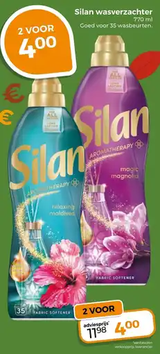 Trekpleister Silan wasverzachter aanbieding