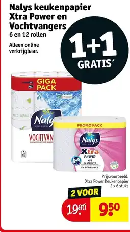 Kruidvat Nalys keukenpapier aanbieding
