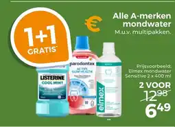 Trekpleister Listerine Cool Mint aanbieding