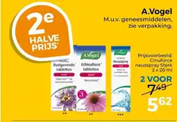 Trekpleister A.Vogel Echinaforce tabletten aanbieding