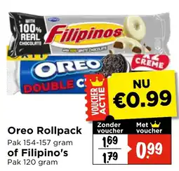 Vomar Voordeelmarkt Oreo Rollpack aanbieding