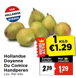 Vomar Voordeelmarkt Hollandse Doyenne Du Comice Handperen aanbieding