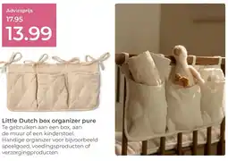 Prenatal Little Dutch box organizer pure aanbieding
