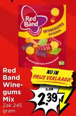 Vomar Voordeelmarkt Red Band Wine-gums Mix aanbieding