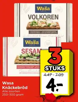 Vomar Voordeelmarkt Wasa Knäckebröd aanbieding