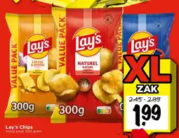 Vomar Voordeelmarkt Lay's Chips aanbieding