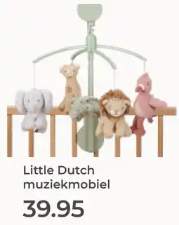 Prenatal Little Dutch muziekmobiel aanbieding