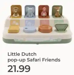 Prenatal Little Dutch pop-up Safari Friends aanbieding