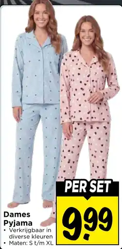 Vomar Voordeelmarkt Dames Pyjama aanbieding