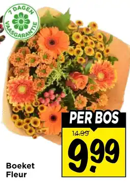 Vomar Voordeelmarkt Boeket Fleur aanbieding