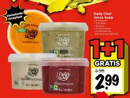 Vomar Voordeelmarkt Alle Daily Chef Verse Soep aanbieding