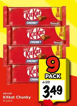 Vomar Voordeelmarkt KitKat Chunky aanbieding
