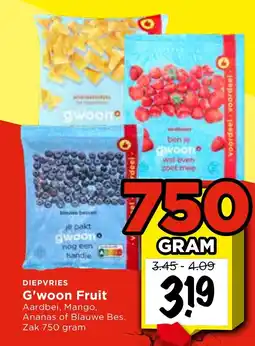 Vomar Voordeelmarkt G'woon Fruit aanbieding