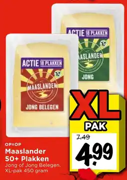 Vomar Voordeelmarkt Maaslander 50+ Plakken aanbieding