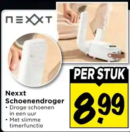 Vomar Voordeelmarkt Nexxt Schoenendroger aanbieding