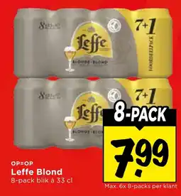 Vomar Voordeelmarkt Leffe Blond aanbieding