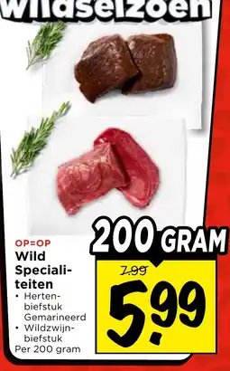 Vomar Voordeelmarkt Wild Specialiteiten aanbieding