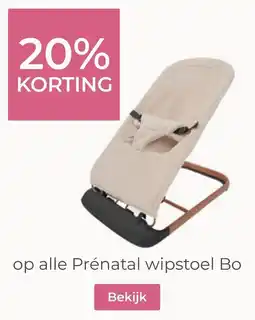 Prenatal Prénatal wipstoel Bo aanbieding