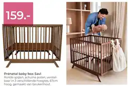 Prenatal Prénatal baby box Savi aanbieding