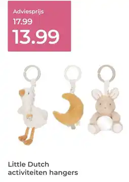 Prenatal Little Dutch activiteiten hangers aanbieding