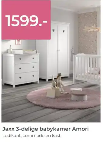 Prenatal Jaxx 3-delige babykamer Amori aanbieding