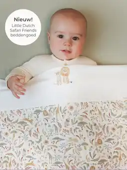 Prenatal Little Dutch Safari Friends beddengoed aanbieding