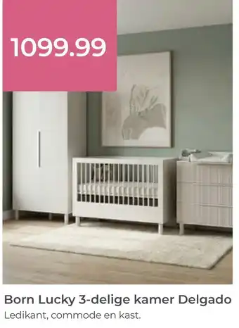Prenatal Born Lucky 3-delige kamer Delgado aanbieding
