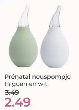 Prenatal Prénatal neuspompje aanbieding