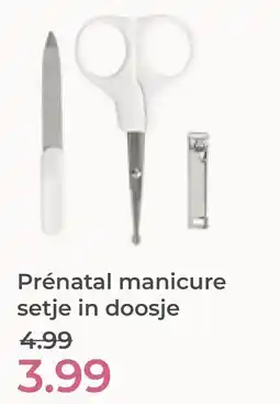 Prenatal Prénatal manicure setje in doosje aanbieding
