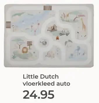 Prenatal Little Dutch vloerkleed auto aanbieding