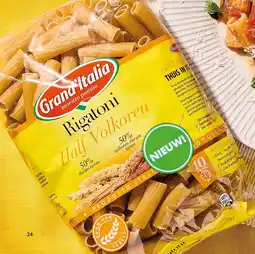 Albert Heijn Grand'Italia Rigatoni half volkoren aanbieding