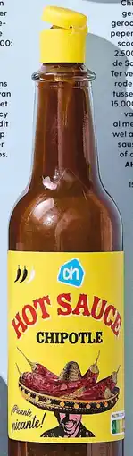 Albert Heijn AH Hot sauce chipotle aanbieding