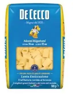 Albert Heijn De Cecco Mezzi rigatoni aanbieding